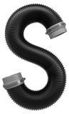 Merkloos Elzusha Ventilatie Slang 110mm x 2.5m met Klemmen en Luchtdicht Design