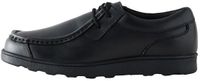 Next Jongens Leren Veterschoenen Zwart