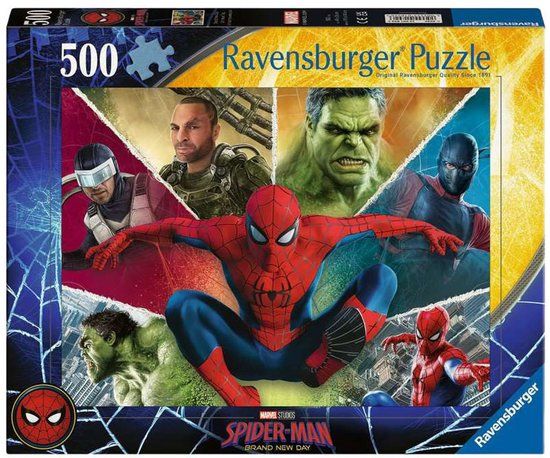 Ravensburger Spider-Man Brand New Day Movie Legpuzzel 500 Stukjes