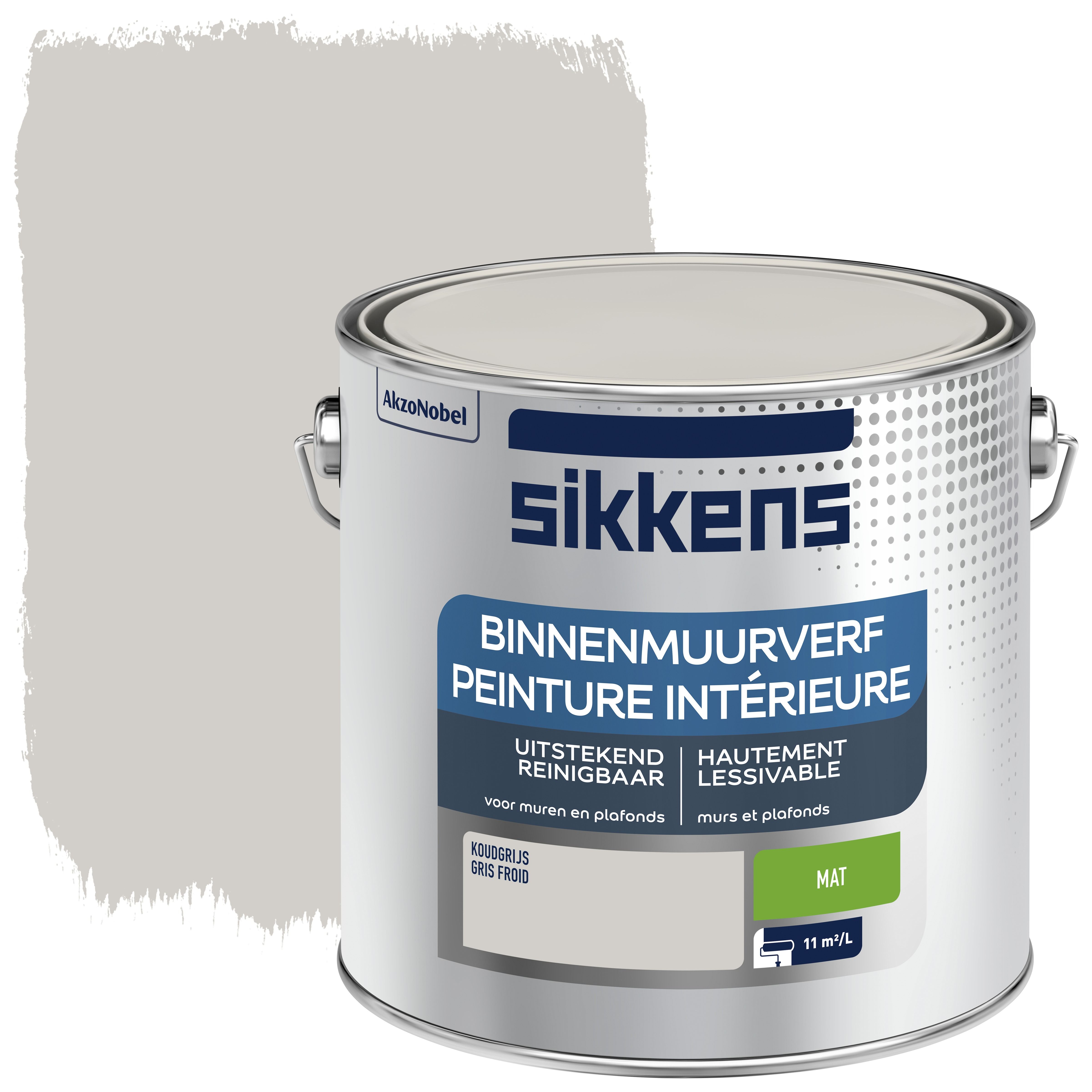 Sikkens Muurverf Koudgrijs 2.5L - 8711113131407