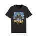 PUMA Fanpack 90s Bespoke T-shirt voor Heren, Blauw/Zwart, Maat M