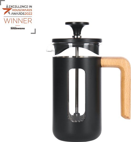 La Cafetière Pisa Cafetiere - RVS / Zwart - 350 ml / 2 kops