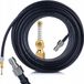 Rosfix tuyau haute pression 10 m - buse avec ressort laiton 1/4" Quick Connect - 200 bar, 60°C