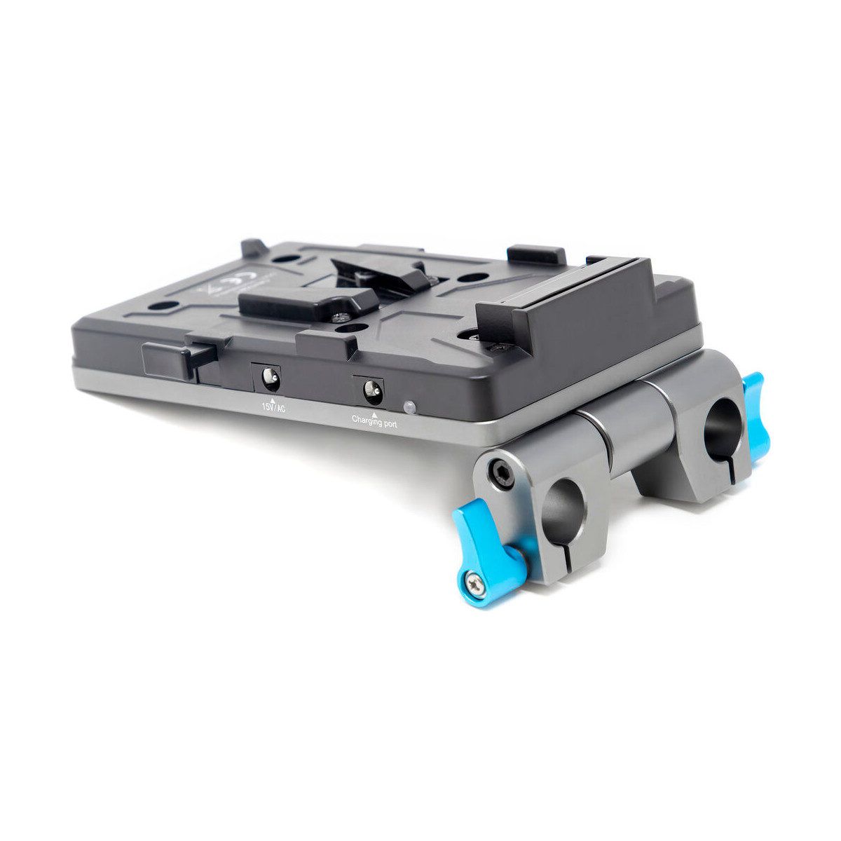 Kondor Blue Cine V-Mount Battery Plate for LWS 15mm Rods - Space Gray