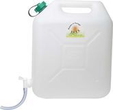 EDA Jerrycan met kraan 20 Liter Wit