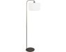 Steinhauer Lampadaire - Bronze - Métal/Textile - E27