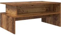 vidaXL Salontafel Oudhout 90 x 55 x 42,5 cm Bewerkt hout