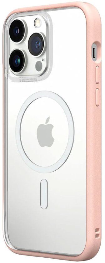 Rhinoshield, Hoesje geschikt voor Apple iPhone 14 Pro Max - Modulair MOD NX(TM) MagSafe, Roze