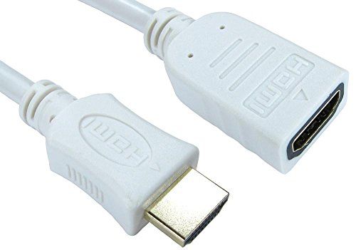 Pro Signal High Speed 4K UHD HDMI Cable with Ethernet, Male to Female, 5m White