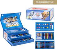 CERDÁ LIFE'S LITTLE MOMENTS Paw Patrol tekendoos voor kinderen – 44-delig knutselpakket met potloden, stiften en puntenslijper – Voor tekenen en kleuren