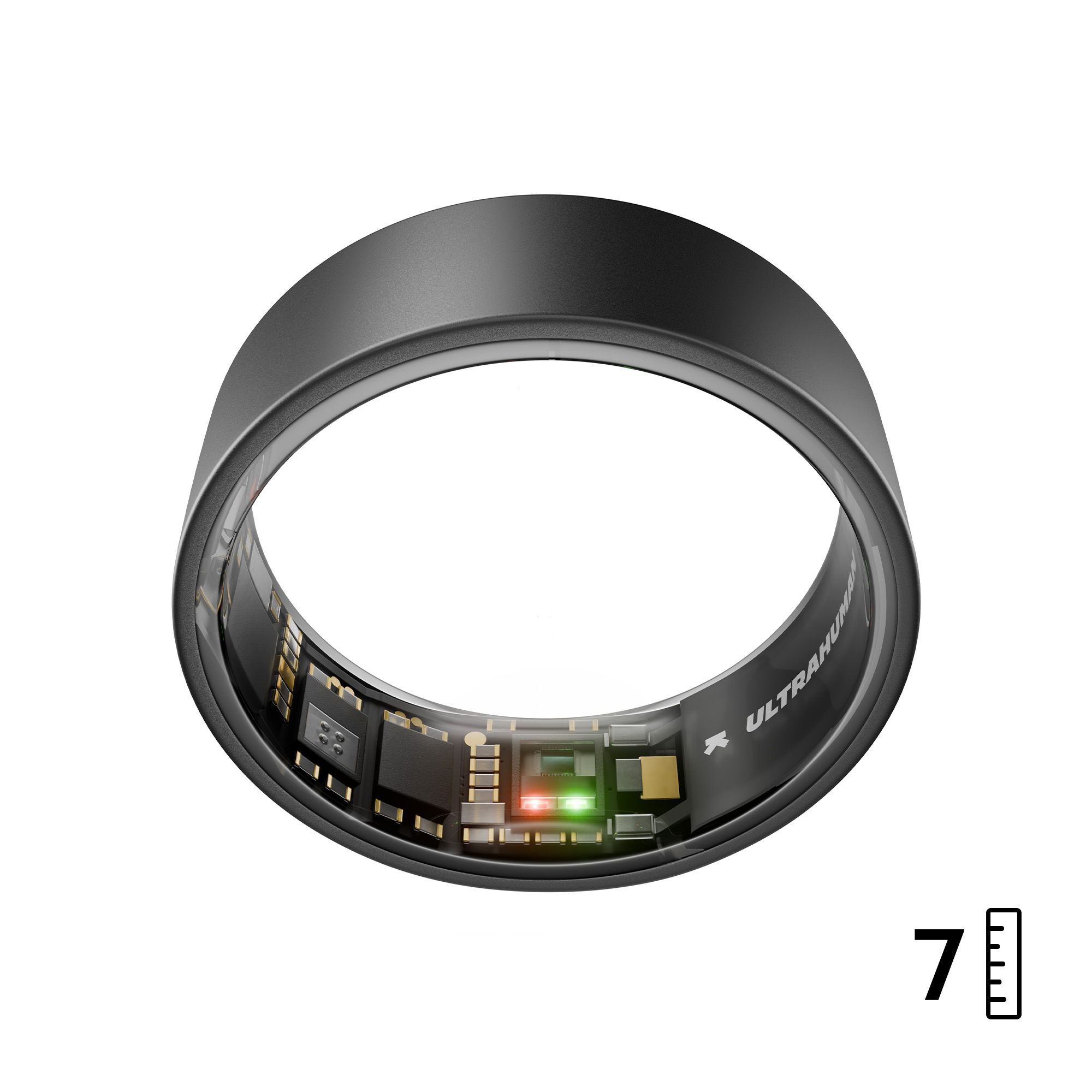Ultrahuman Ring AIR - Smart Ring - Grijs - Maat 7