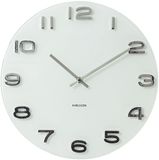 Karlsson Horloge mural vintage - Blanc - Ø35cm