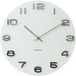 Karlsson Horloge mural vintage - Blanc - Ø35cm