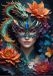Bluebird Puzzle Lady with a Dragon - 1000 stukjes puzzel
