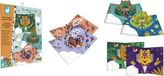 Janod Les Ateliers Du Calme 6 cartes pop-up d'animaux à créer
