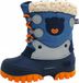 Spirale Chaussures enfant Garçon Bottes d'hiver Bottes en caoutchouc Bleu Loisir
