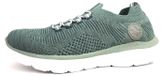Rieker Knitup 191 Chaussures femme Sneaker Bas Vert Loisir