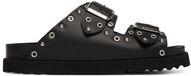 Scholl Beatriz Ring dames slippers zwart leer Lente/Zomer 2026 maat 37
