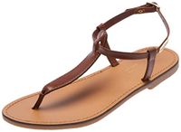 LES TROPEZIENNES HARVIL Sandalen voor dames, Tan, 36 EU