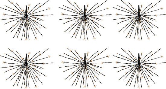 Lumineo LED Poolster Kerstverlichting - 432 LEDs - 200 cm - Wit