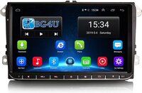 BG4U Navigatie radio VW Volkswagen Golf Touran Polo Passat - Android 8.1, 9 inch, Bluetooth, Wifi, GPS, Canbus