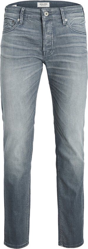 JACK & JONES Tim Oliver Jos Regular Fit Jeans - Grijs Denim - Maat 28/32