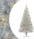 vidaXL - Kerstboom - Zilver - 120 cm - PET
