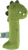Trixie Baby Knijprammelaar Mr. Dino - 3m+ - Met leuk piepgeluidje - Ideaal als kraamcadeau
