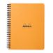 Rhodia 193428C schrijfblok & schrift A5+ 80 vel Oranje
