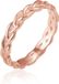 Elli Ringen Knoop oneindig gedraaid trend blogger verguld 925 zilver
