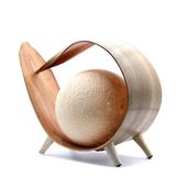 Ancient Wisdom Coconut Lamp-Natural Loop