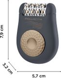Rowenta EP1119F0 epilator 24 pincetten Grijs