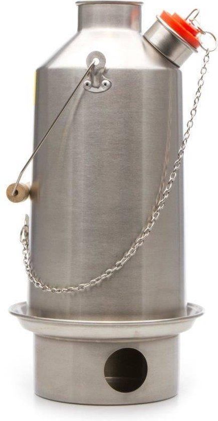 Kelly Kettle Base Camp Kettle - 1.6ltr Stainless Steel - 50001