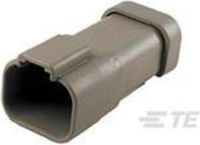 TE Connectivity Boîtier mâle DT04-4P-CE01 pour câble DT Nombre total de pôles 4 1 pièce(s)
