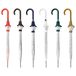 Desconocido Automatische paraplu C-Collection 429 Transparant Ø 93 cm Lengte Multicolour