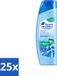 Head & Shoulders 25 x Anti-Roos Shampoo Pure Intense Extra Verkoelend 250 ml Voordeelverpakking