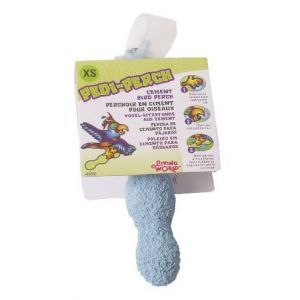 Living World Stenen Zitstok Met Klem 12 cm - Lichtblauw