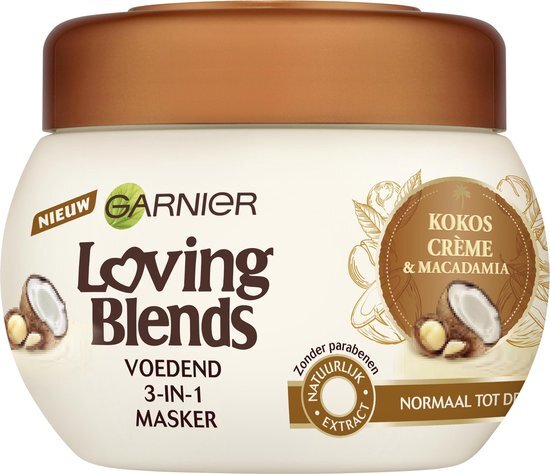 Garnier Loving Blends Kokos & Macadamia Masker 300ml