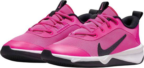 Nike Omni Multi-Court Sportschoenen Meisjes - Roze/Zwart - Maat 36