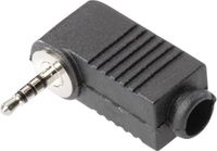 OKS 2,5mm Jack (m) connector - 4-polig zwart