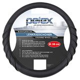 Petex 433110704 stuurhoes, diameter 38 cm, TPE-ring, design 1107, zwart, M
