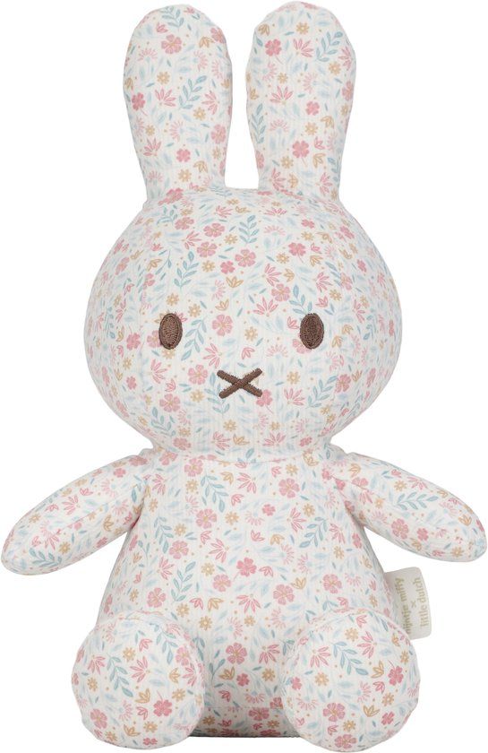 Nijntje x Little Dutch - All-Over Knuffel - 30 cm - Lucky Blossom
