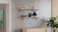 Alberts 837853 Legbordjukken Nick | een paar | Legbordjukken naar keuze in verschillende trendkleuren | Legbordjukken per paar of afzonderlijk | Afmeting 100 x 100 x 50 mm
