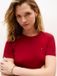 Tommy Hilfiger Dames T-shirt Katoen Korte Mouw Maat M Herfst/Winter 2025