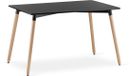 LEOBERT table ADRIA 120x80 cm Noir