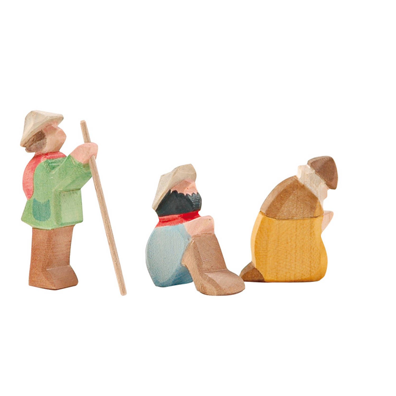 Ostheimer Herdersgroep Mini 3-delig - Hout - Multi Colour - 2023