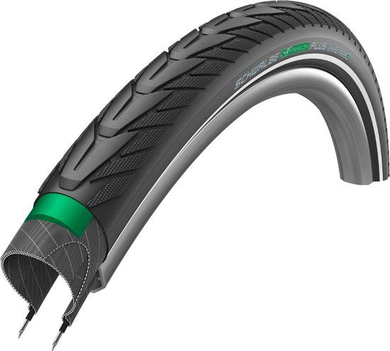 Schwalbe Energizer Plus Performance Fietsband - 28x1.75" - Zwart Reflecterend