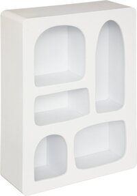 Atmosphera Rivi Wandplank - Wit - 45 x 65 cm