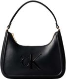 Calvin Klein Raised Ck Small Shoulder Bag Portemonnee - Zwart