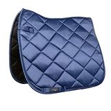 HKM Bergamo Zadeldekjes Donkerblauw Pony Veel.